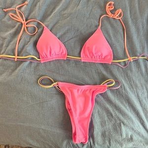 WHITE FOX SWIM PINK BIKINI